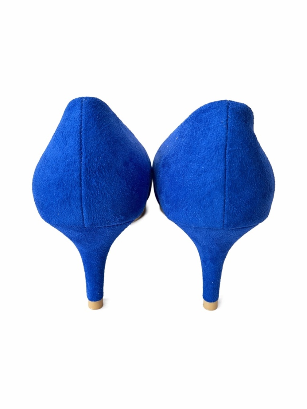 Olivia Rose Designs Blue Suede Pumps Women’s 9M Pointed Toe 2.5” Heel - Picture 4 of 6